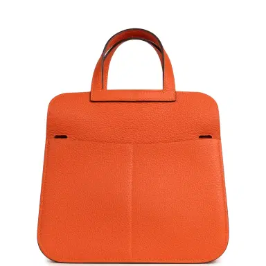 HERMÈS Hermes Halzan 25 Feu Clemence Gold Hardware | Thumbnail 8