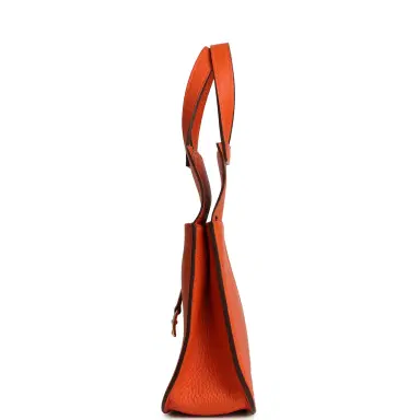 HERMÈS Hermes Halzan 25 Feu Clemence Gold Hardware | Thumbnail 9