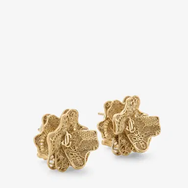 Jimmy Choo Lace Corsage Studs | Thumbnail 3 Jimmy Choo Lace Corsage Studs | Thumbnail 3