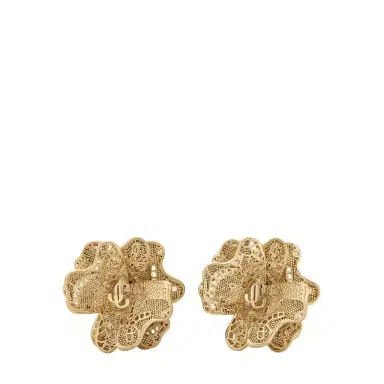 Jimmy Choo Lace Corsage Studs | Thumbnail 1 Jimmy Choo Lace Corsage Studs | Thumbnail 1