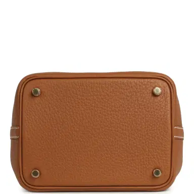 HERMÈS Hermes Picotin Lock 18 Gold Clemence Gold Hardware | Thumbnail 6