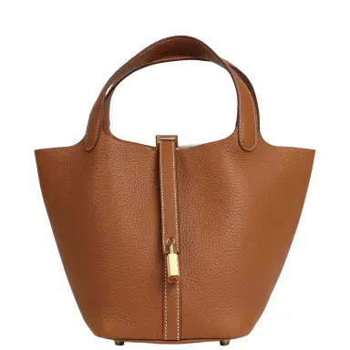 HERMÈS Hermes Picotin Lock 18 Gold Clemence Gold Hardware | Thumbnail 1