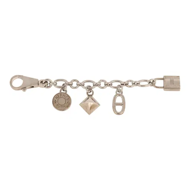 HERMÈS Pre-owned Hermes Amulette Olga Cadena Bag Charm Palladium Hardware