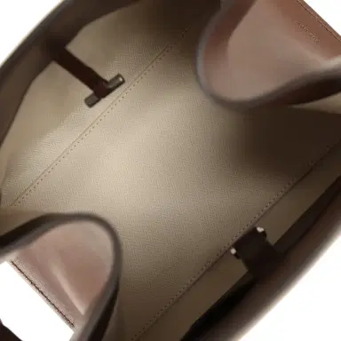 The Row The Row Soft Margaux 10 Deep Brown Saddle Silver Hardware | Thumbnail 12