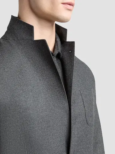 Giorgio Armani Men's Soft Cashmere Sport Jacket - Raven | Thumbnail 5