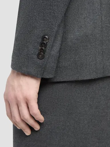 Giorgio Armani Men's Soft Cashmere Sport Jacket - Raven | Thumbnail 6