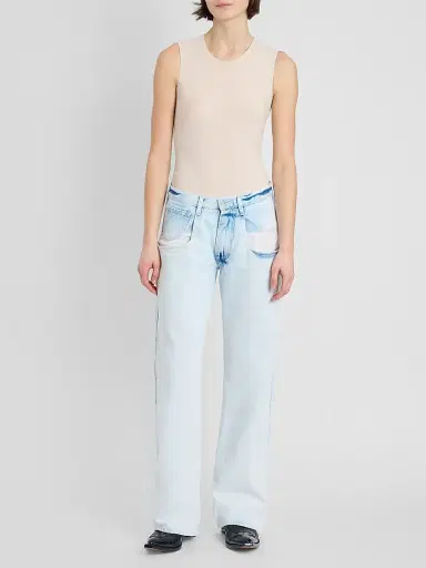 Maison Margiela Women's Boyfriend Acid Wash Jeans | Thumbnail 2
