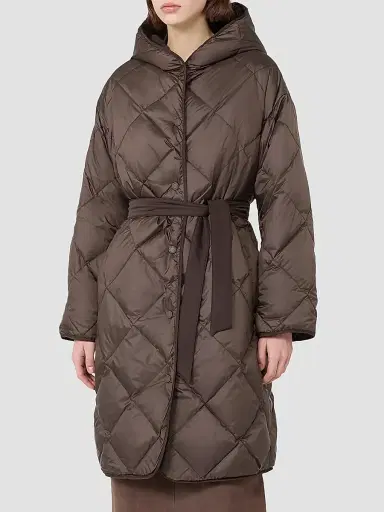 Weekend Max Mara Women's Reversible Down Coat in Technical Twill | Thumbnail 4 Weekend Max Mara Women's Reversible Down Coat in Technical Twill | Thumbnail 4