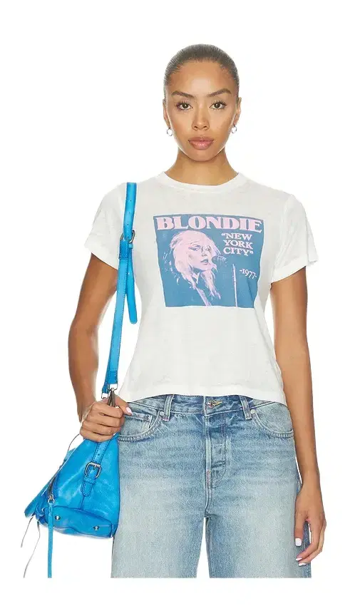 DAYDREAMER Blondie Magazine Burnout Vintage Tee