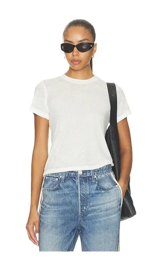 DAYDREAMER Solid Burnout Vintage Tee
