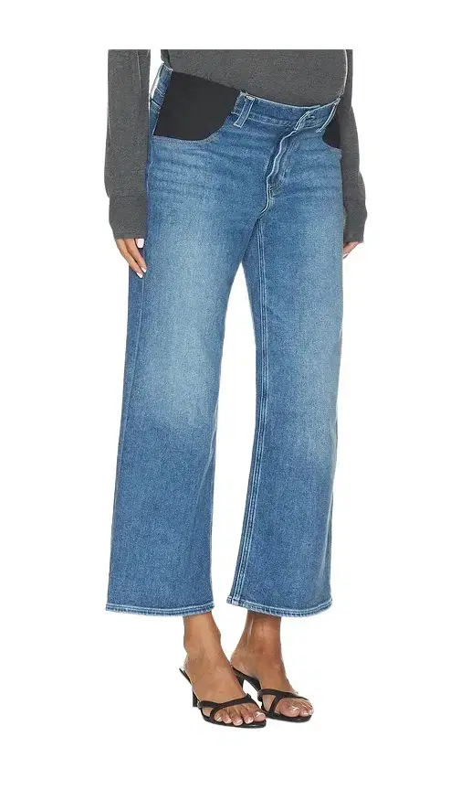 PAIGE Anessa Maternity Wide Leg Jean