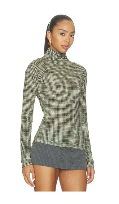 rag & bone Shaw Paneled Longsleeve Turtleneck Tee | Thumbnail 2