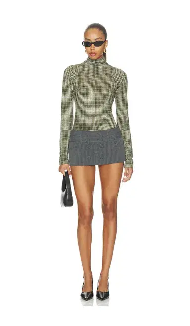rag & bone Shaw Paneled Longsleeve Turtleneck Tee | Thumbnail 4
