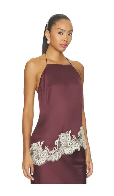 ROCOCO SAND Lace Detail Top | Thumbnail 2