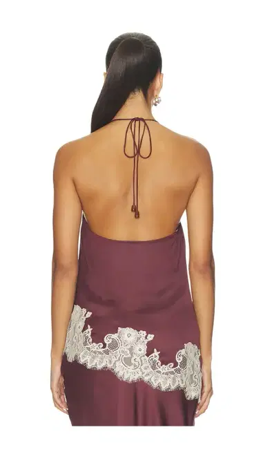ROCOCO SAND Lace Detail Top | Thumbnail 3
