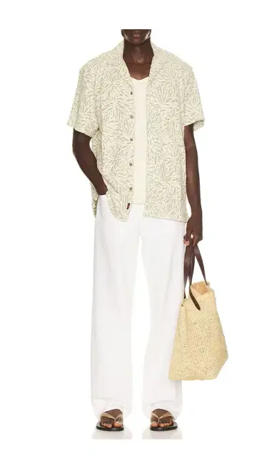 Faherty Short Sleeve Oasis Camp Shirt | Thumbnail 3