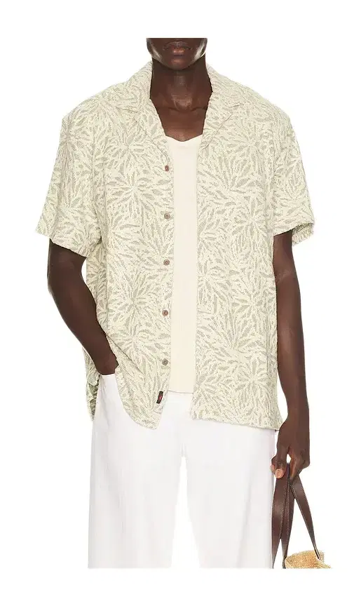 Faherty Short Sleeve Oasis Camp Shirt