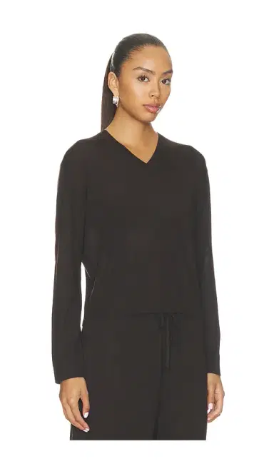 LESET James V Neck Top | Thumbnail 2
