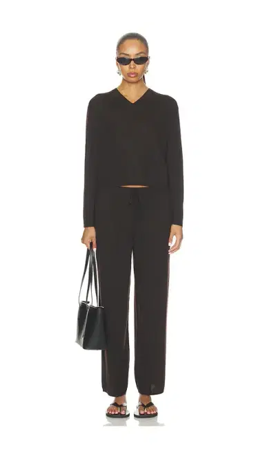 LESET James V Neck Top | Thumbnail 4