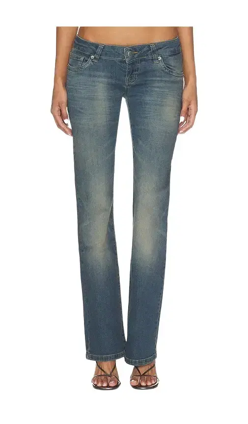 Jaded London Eden Low Rise Stretch Bootcut Jeans