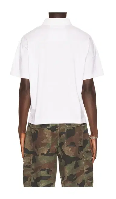 Rhude Short Sleeve Jersey Polo Shirt | Thumbnail 2