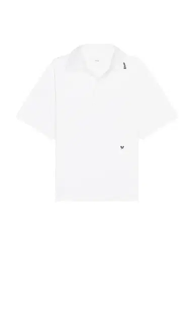 Rhude Short Sleeve Jersey Polo Shirt | Thumbnail 4