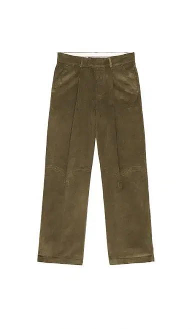 House of Sunny Wide Leg Pleated Cord Trousers | Thumbnail 5