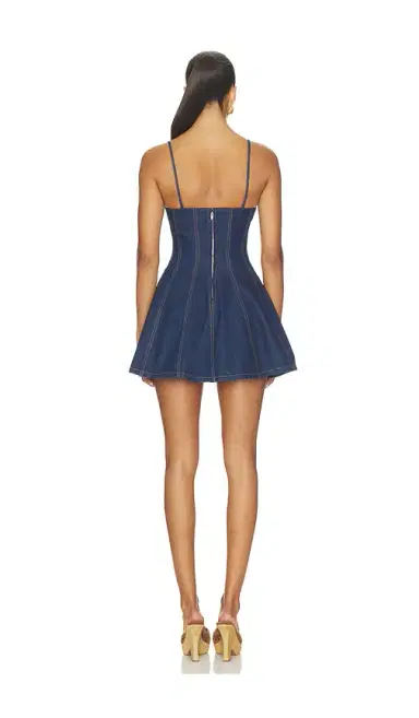 Lovers and Friends Meredith Denim Mini Dress | Thumbnail 3