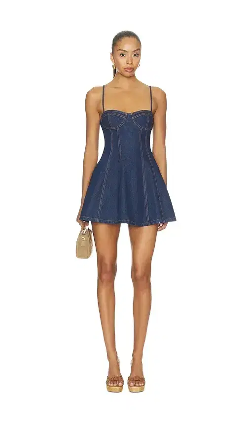Lovers and Friends Meredith Denim Mini Dress