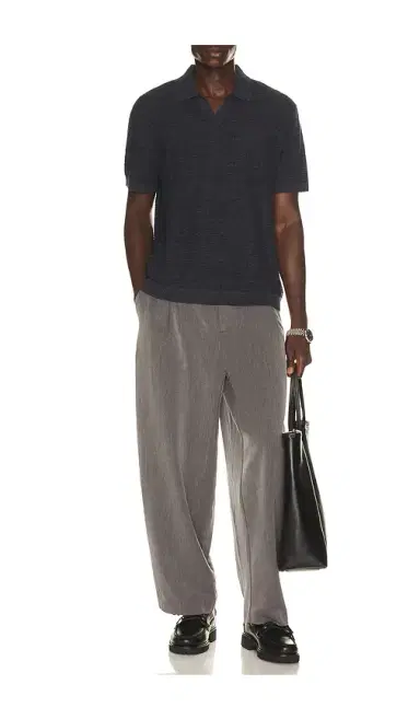 Theory Brenan Pacific Linen Polo | Thumbnail 3