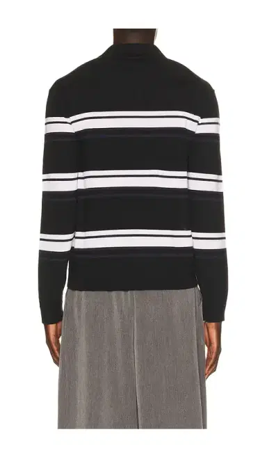 Canada Goose Petitot Striped Long Sleeve Knit Polo | Thumbnail 2