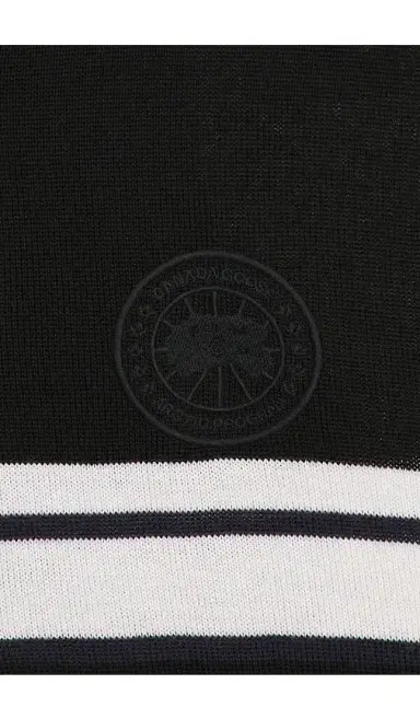 Canada Goose Petitot Striped Long Sleeve Knit Polo | Thumbnail 5