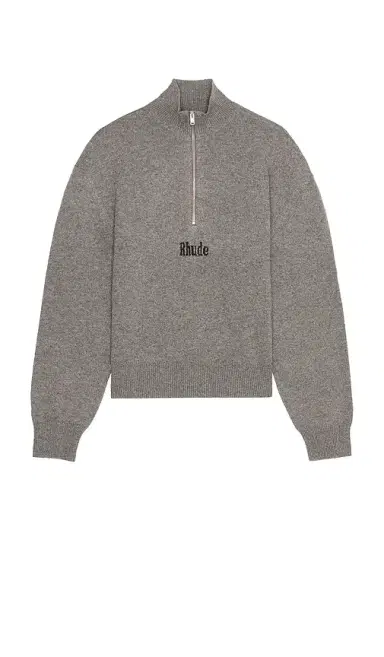 Rhude Quarter Zip Knit Top | Thumbnail 4