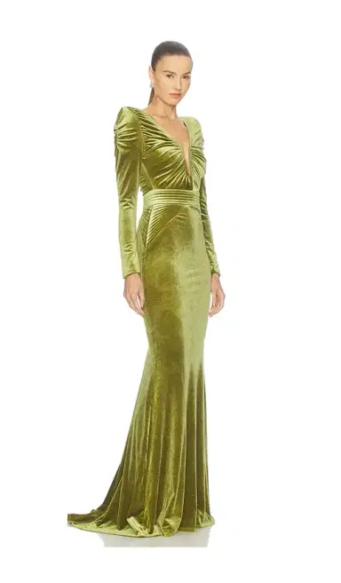Zhivago The Bloom Velvet Gown | Thumbnail 2