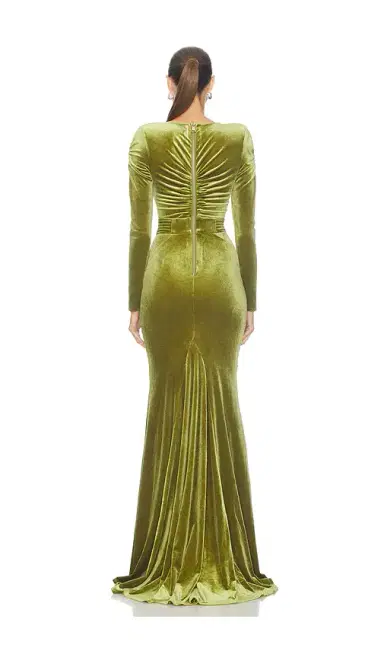 Zhivago The Bloom Velvet Gown | Thumbnail 3