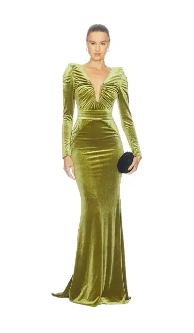 Zhivago The Bloom Velvet Gown | Thumbnail 1