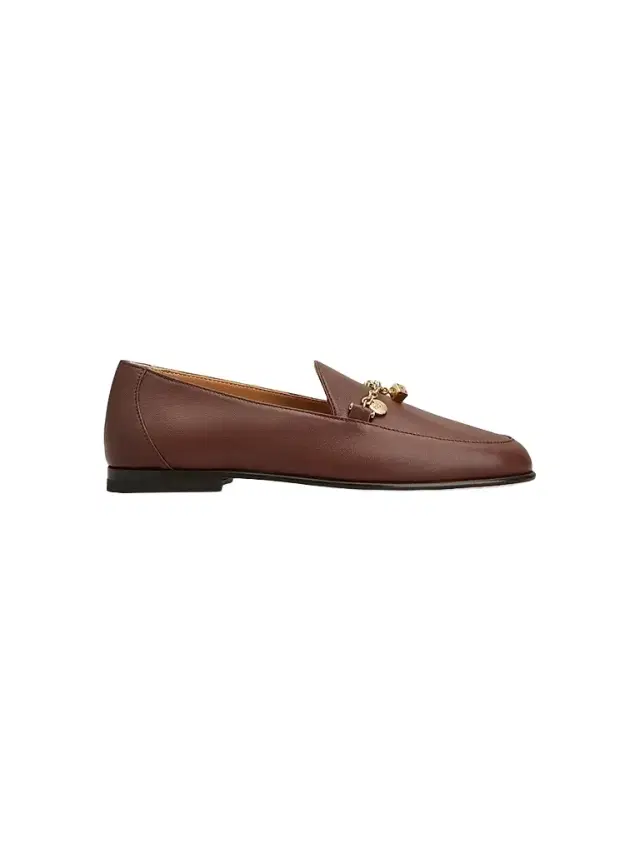 Tod's Women's Charm Leather Loafers - Mogano