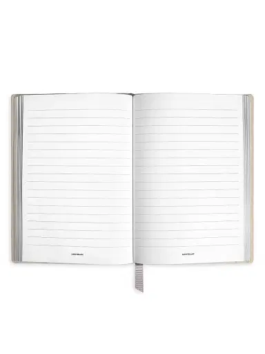 Montblanc Medium Leather Notebook - Beige | Thumbnail 2