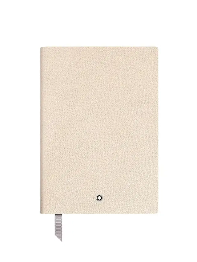 Montblanc Medium Leather Notebook - Beige
