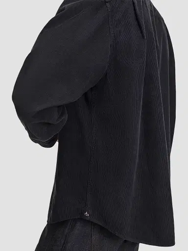rag & bone Men's Relaxed Corduroy Shirt - Black | Thumbnail 7