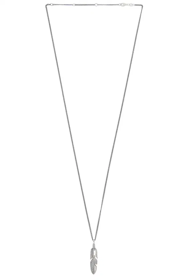 Serge de Nimes Ethereal Feather Necklace