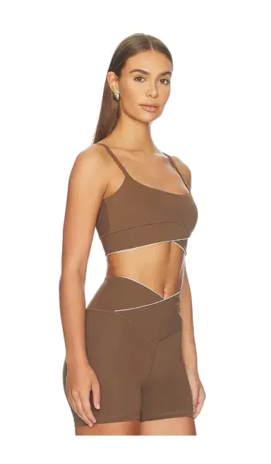 WellBeing + BeingWell WellBeing + BeingWell Flowwell Fern Sports Bra | Thumbnail 2 WellBeing + BeingWell WellBeing + BeingWell Flowwell Fern Sports Bra | Thumbnail 2