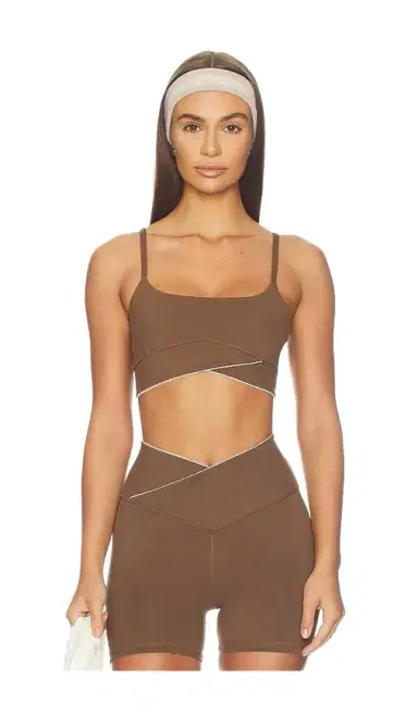 WellBeing + BeingWell WellBeing + BeingWell Flowwell Fern Sports Bra | Thumbnail 1 WellBeing + BeingWell WellBeing + BeingWell Flowwell Fern Sports Bra | Thumbnail 1