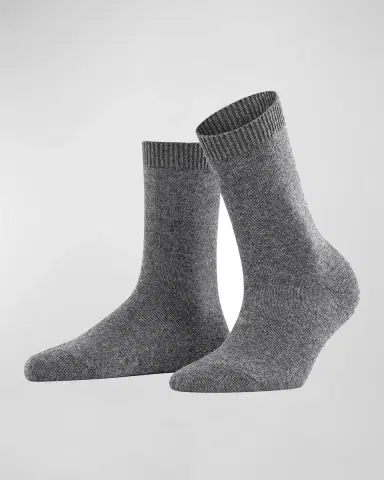 FALKE Cashmere & Wool-Blend Cozy Socks | Thumbnail 2 FALKE Cashmere & Wool-Blend Cozy Socks | Thumbnail 2
