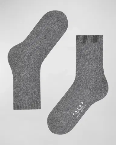 FALKE Cashmere & Wool-Blend Cozy Socks | Thumbnail 4 FALKE Cashmere & Wool-Blend Cozy Socks | Thumbnail 4