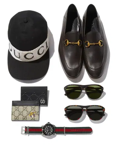 Gucci 45mm Dive Watch w/ Nylon Web Strap | Thumbnail 5