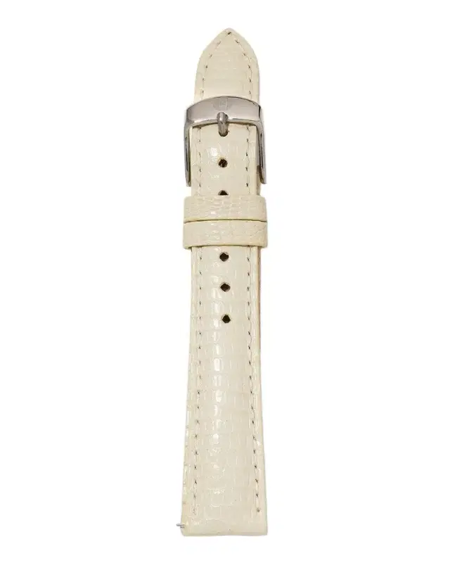 Michele 16mm Lizard-Embossed Watch Strap