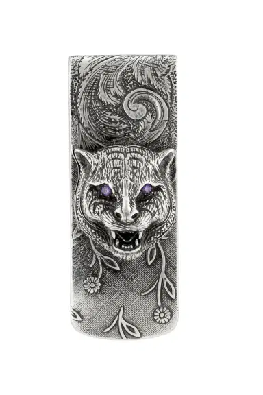 Gucci Men's Feline Money Clip | Thumbnail 2