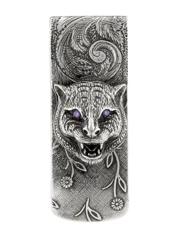 Gucci Men's Feline Money Clip