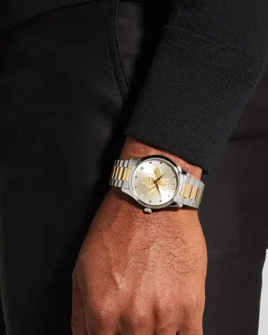 Gucci Bee Two-Tone Bracelet Watch | Thumbnail 2